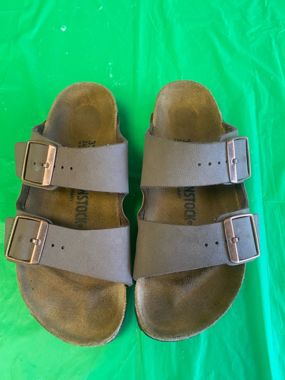 Birkenstock womans Two-Buckle Sandals - Brown